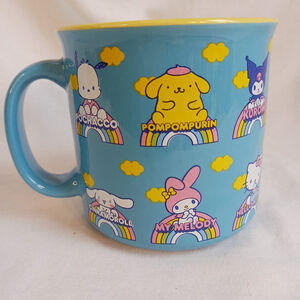 Sanrio Hello Kitty and Friends Blue Ceramic Mug